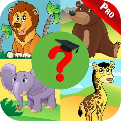 Wild Animal Quiz Game For Kids