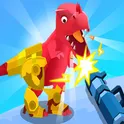 Dino Hide N Shoot - Динозавр Прячется и стреляет логотип