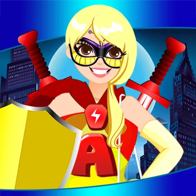 super heroes dress up games