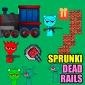 Sprunki Dead Rails логотип