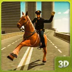 NYPD Police Criminal Horse Chase:Mad Crime City логотип