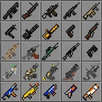 Guns mods for minecraft логотип