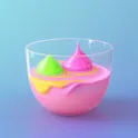 Сделай слайм логотип