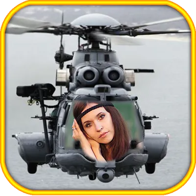 Helicopter Photo Frames