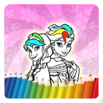 Princess Coloring Pages. логотип