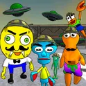 Sponge Area 51. Neighbor Escape логотип