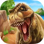 Jurassic Dino Island Survival 3D логотип