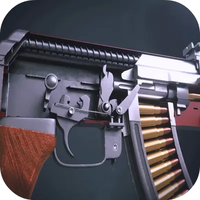 How AK-47 Works 3D Wallpaper