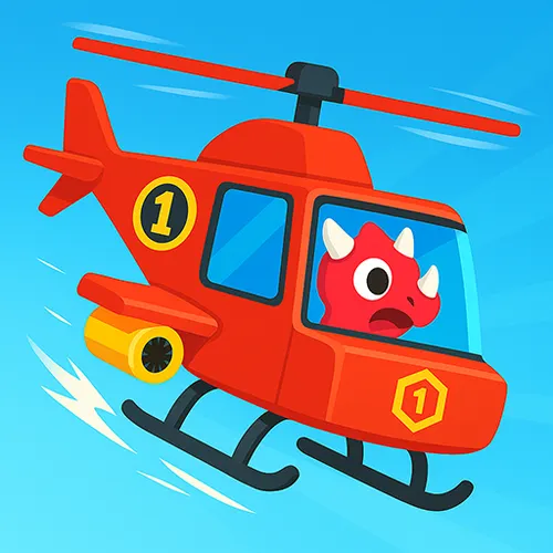 Dino Helicopter — иконка