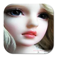 Cute Doll HD Theme