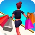 Богатый шоппинг 3d игра логотип
