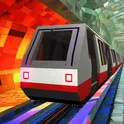 Pixel Subway Craft логотип