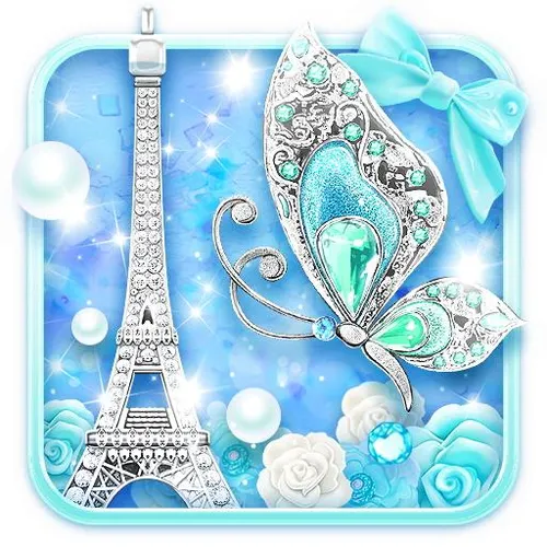 📱Скачать приложение Turquoise Diamond Butterfly Live Wallpaper 0,0 ...