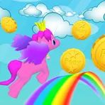 My Little Unicorn Dash 3D HD логотип