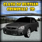 Clash of Russian criminals 3D логотип