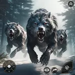 Wolf Simulator: Wolf Games логотип