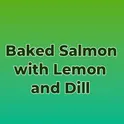 Baked Salmon with Lemon and Dill логотип