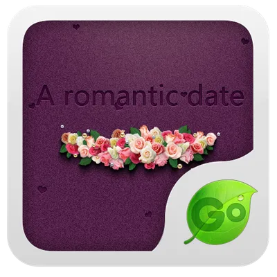 GO Keyboard RomanticDate theme