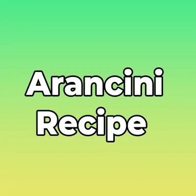 Arancini Recipe