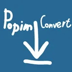 PopimConvert - бесплатный конвертер видео в MP3 логотип