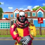 Scary Clown Horror Escape 3D логотип