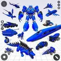 Animal Crocodile Robot Games логотип