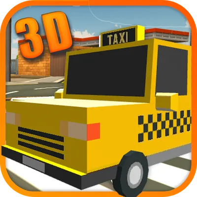 Blocky Taxi Crazy 