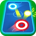 Воздушный хоккей свечение: 2 игрока логотип