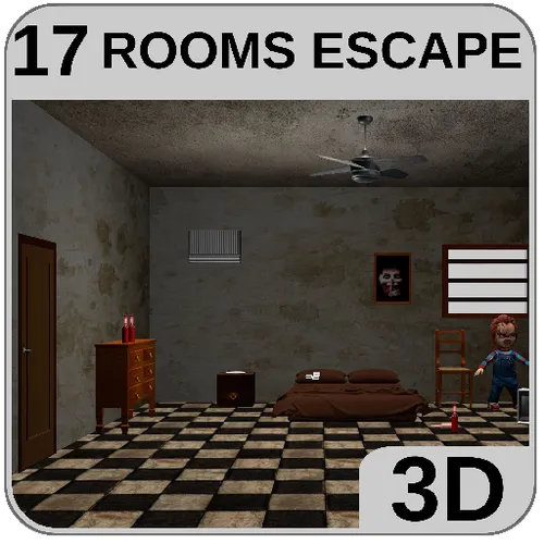 3D Escape Games-Puzzle Residence 1 — иконка