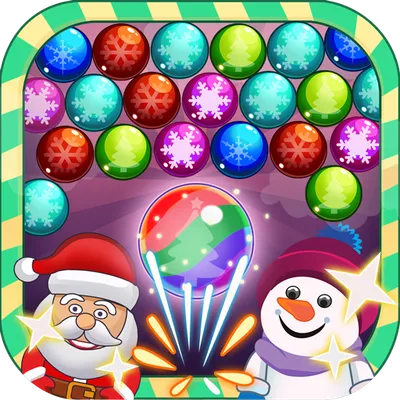 Bubble Santa Christmas