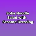 Soba Noodle Salad with Sesame Dressing логотип
