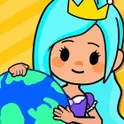 Princess Town Dream House Game логотип
