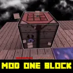 One block raft survival mcpe логотип