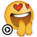 Animated Stickers Emojis логотип