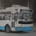 Симулятор Рыбинского троллейбуса 2D логотип