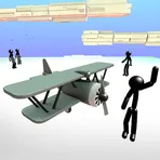 Stickman Airplane логотип