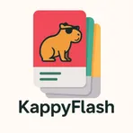 KappyFlash — Учим слова легко, ИИ-Словарь логотип