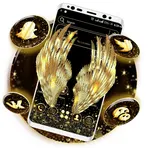 Golden Angel Wings Theme логотип
