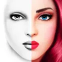 Download and color: Grayscale MakeUp Face Charts логотип