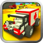 Blocky Demolition Derby логотип