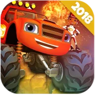 Blaze Monster Machines Racing Hill Climb 2018