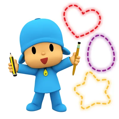 Pocoyo Traces & Lines