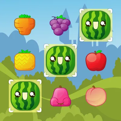 Match 3 Happy Fruits