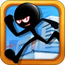 Stickman Roof Running