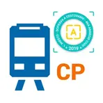 Cestovné poriadky CP (расписание транспорта) логотип