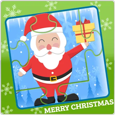 Xmas Santa Puzzle for Kids