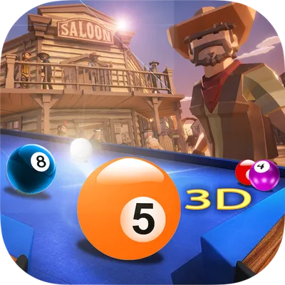 CowBoy 3d Snooker - 8ball , 9ball , pool