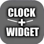 Clock Widget + логотип