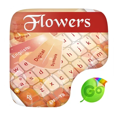 Flowers GO Keyboard Theme