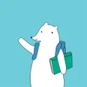 Сказка про книжку и книжного Мишку логотип